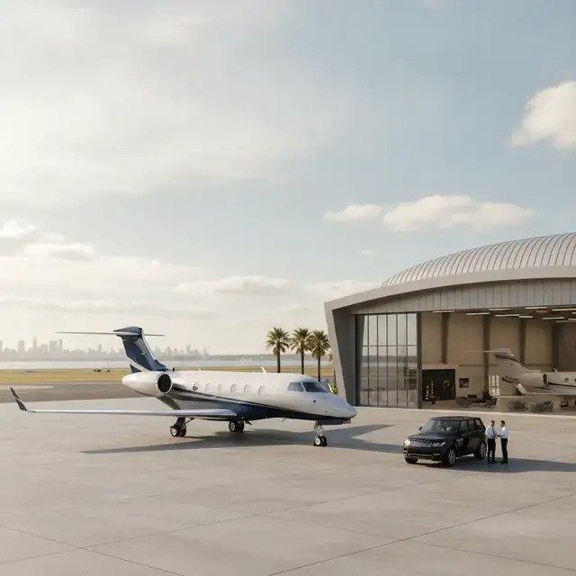 Light business jet in Perth